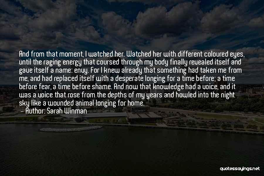 Longing For Home Quotes By Sarah Winman