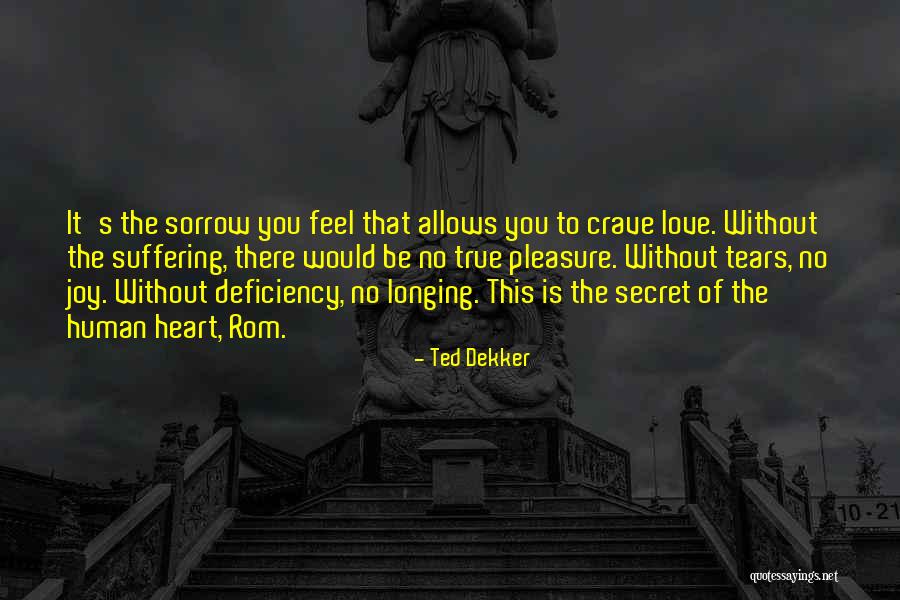 Longing Heart Quotes By Ted Dekker Longing Heart Quotes By Ted Dekker