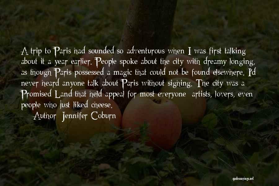 Longing To Talk To You Quotes By Jennifer Coburn