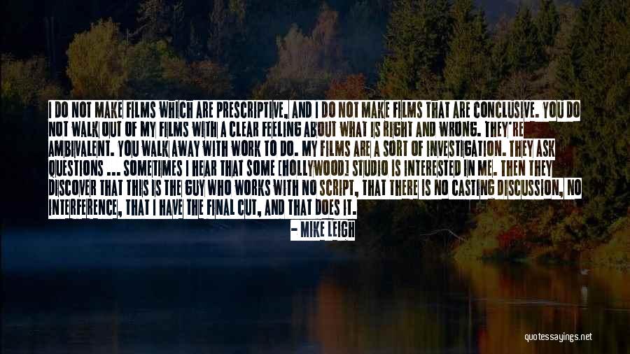 Longship Logistics Quotes By Mike Leigh