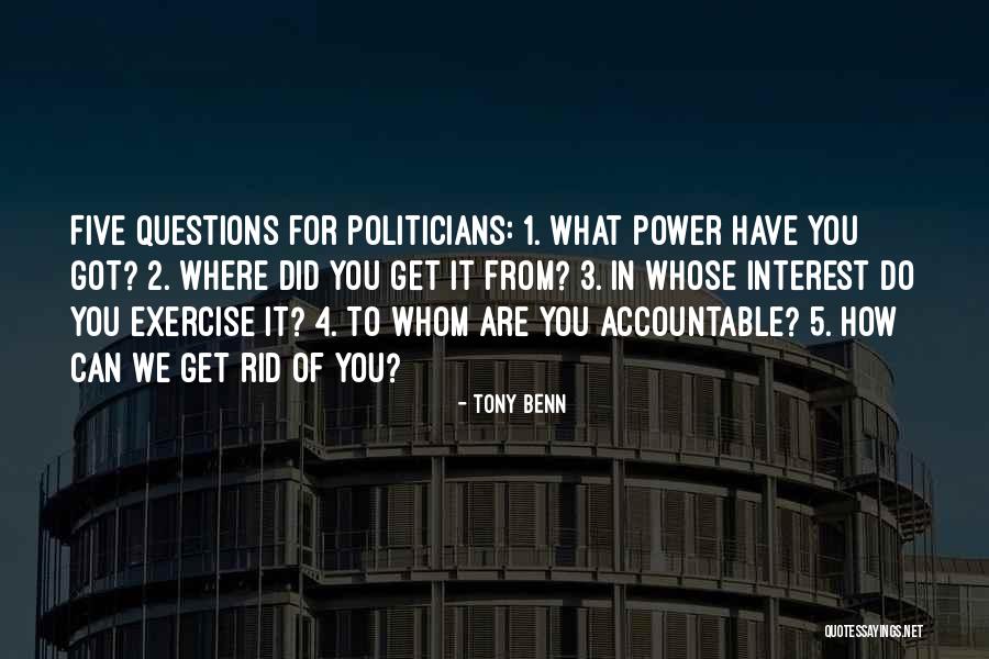 Longstreets Petersburg Quotes By Tony Benn