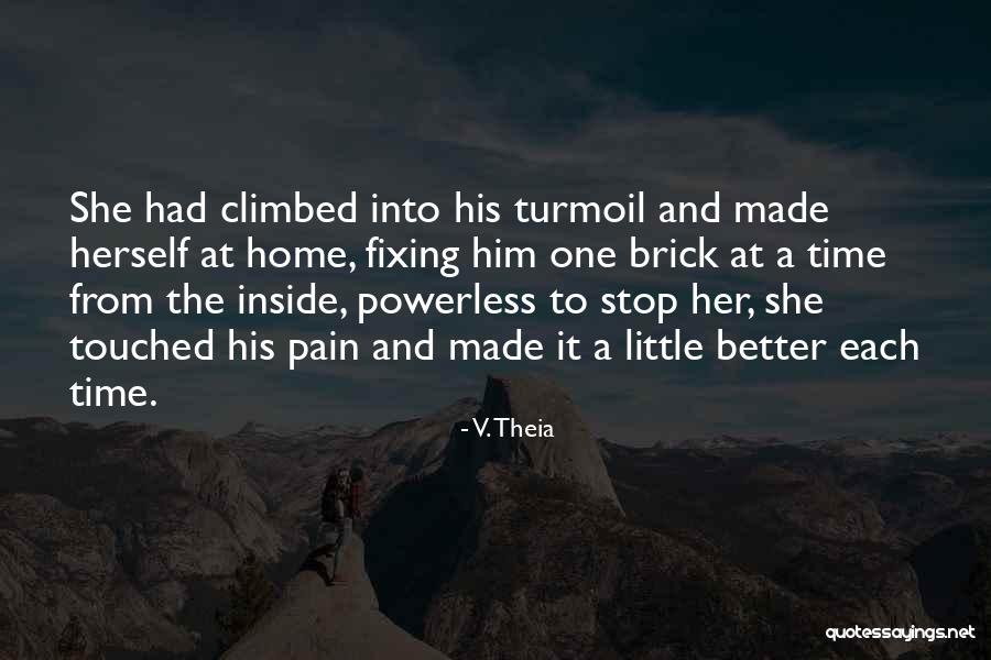 Lonny Paul Quotes By V. Theia Lonny Paul Quotes By V. Theia
