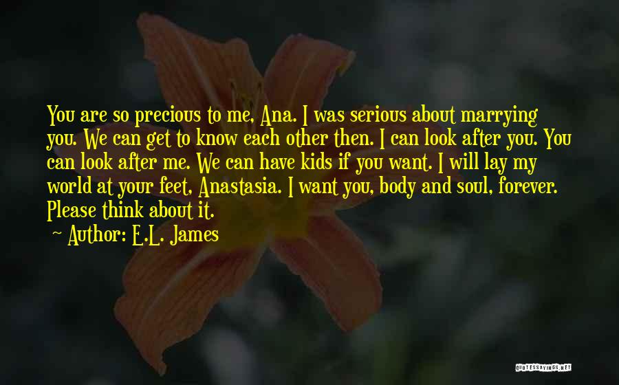 Look After Me Quotes By E.L. James