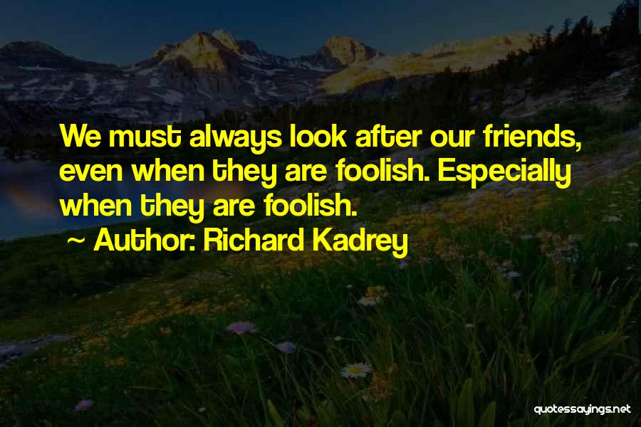 Look After Your Friends Quotes By Richard Kadrey