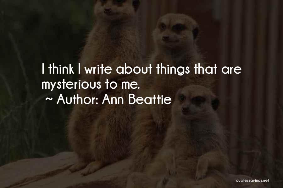 Look Alike App Quotes By Ann Beattie