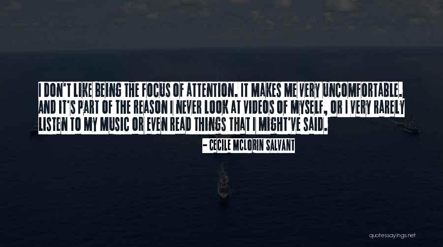 Look And Listen Quotes By Cecile McLorin Salvant Look And Listen Quotes By Cecile McLorin Salvant