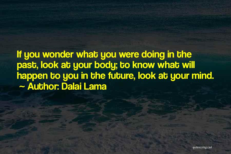 Look At Future Quotes By Dalai Lama