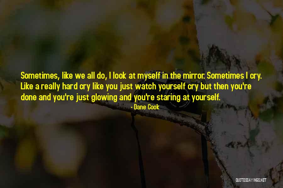 Look At Myself In The Mirror Quotes By Dane Cook