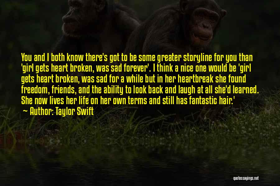 Look Back And Laugh Quotes By Taylor Swift