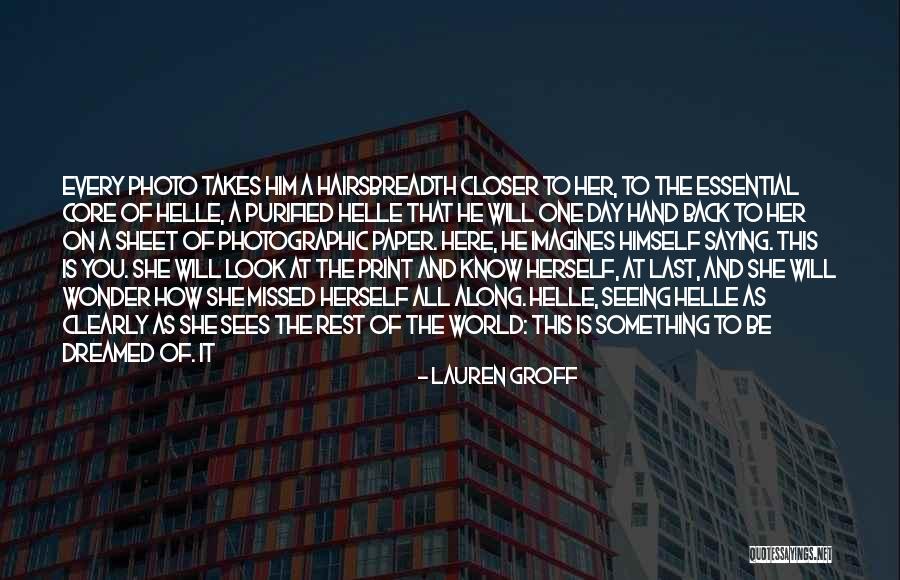 Look Back At Quotes By Lauren Groff