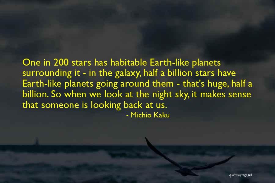 Look Back At Quotes By Michio Kaku