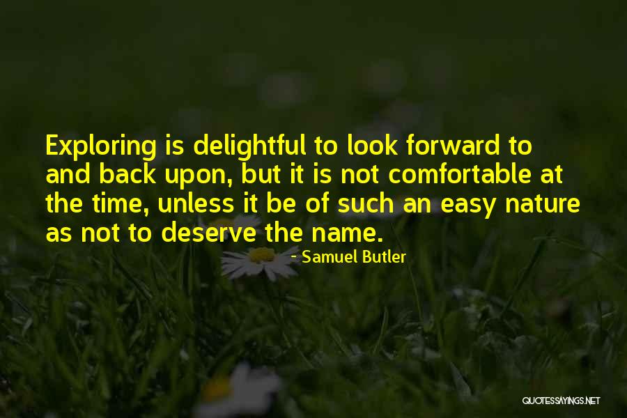 Look Back At Quotes By Samuel Butler