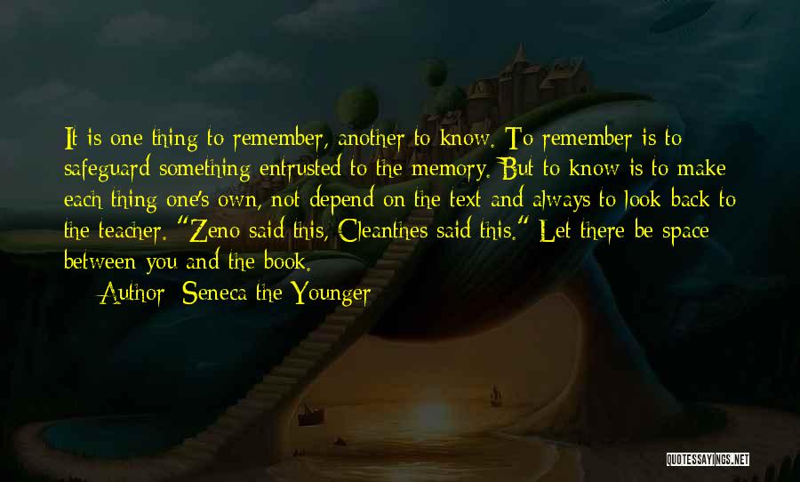 Look Back Memories Quotes By Seneca The Younger