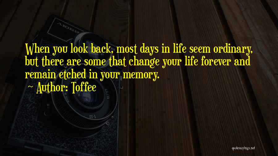 Look Back Memories Quotes By Toffee