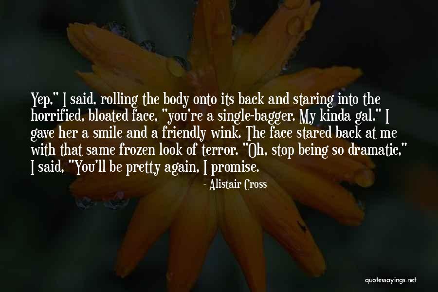 Look Back Smile Quotes By Alistair Cross