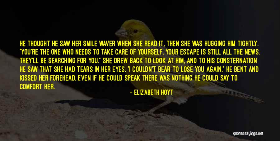 Look Back Smile Quotes By Elizabeth Hoyt