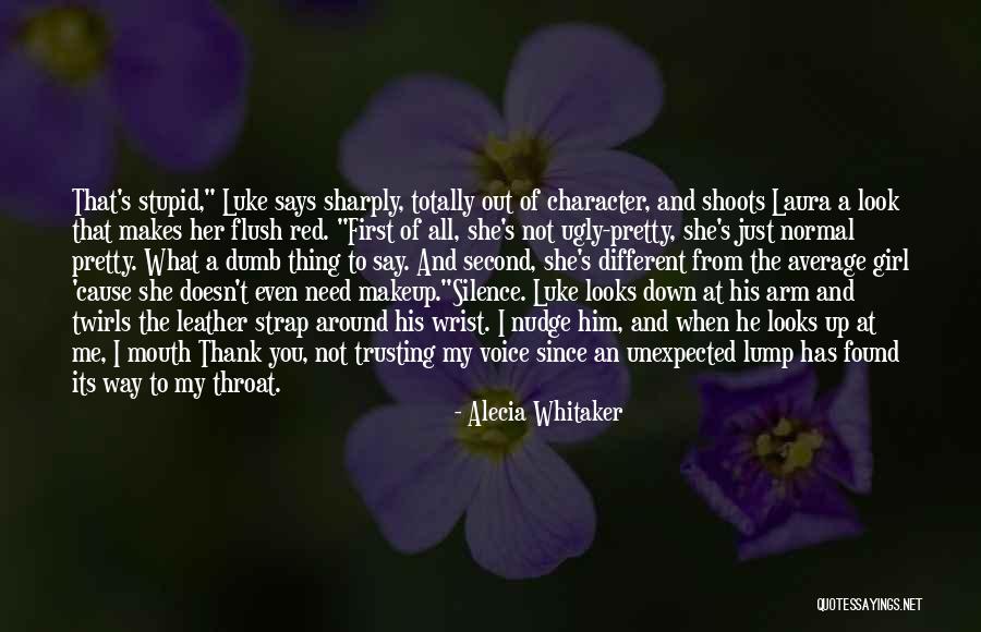 Look Down At Me Quotes By Alecia Whitaker Look Down At Me Quotes By Alecia Whitaker