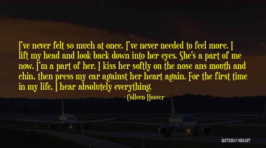 Look Down On Me Quotes By Colleen Hoover Look Down On Me Quotes By Colleen Hoover