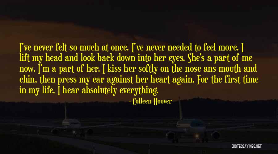 Look Down On Me Quotes By Colleen Hoover