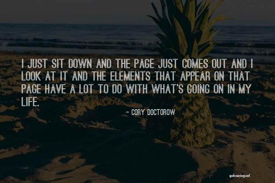 Look Down Quotes By Cory Doctorow