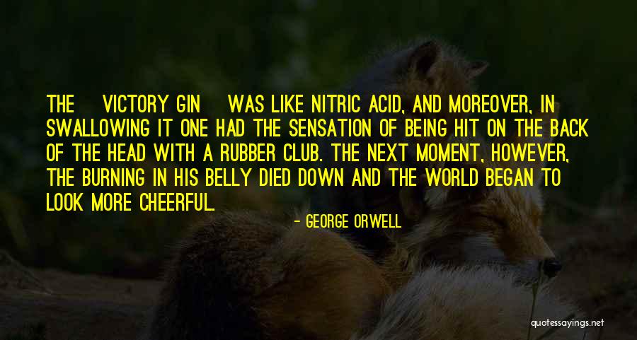 Look Down Quotes By George Orwell