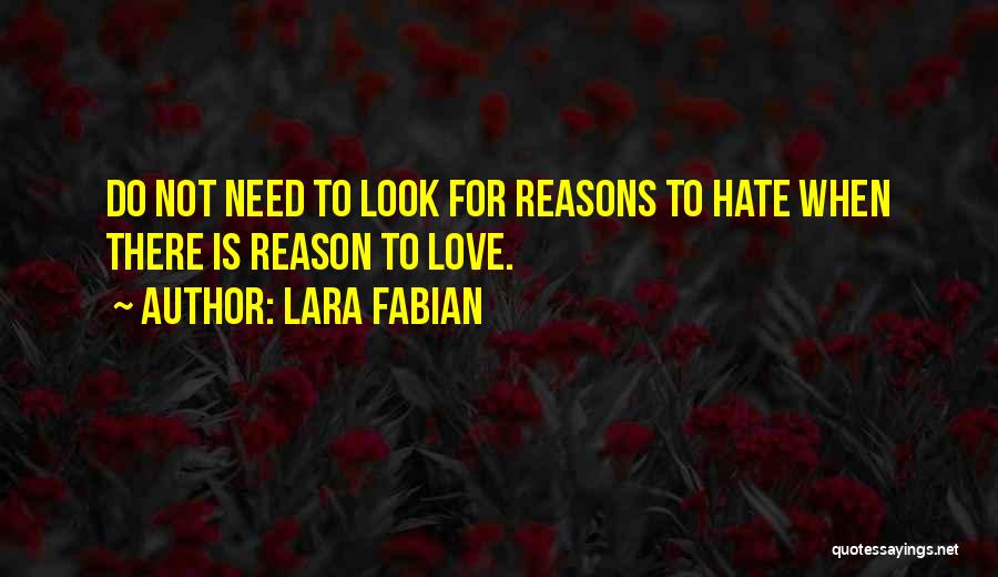 Look For Love Quotes By Lara Fabian