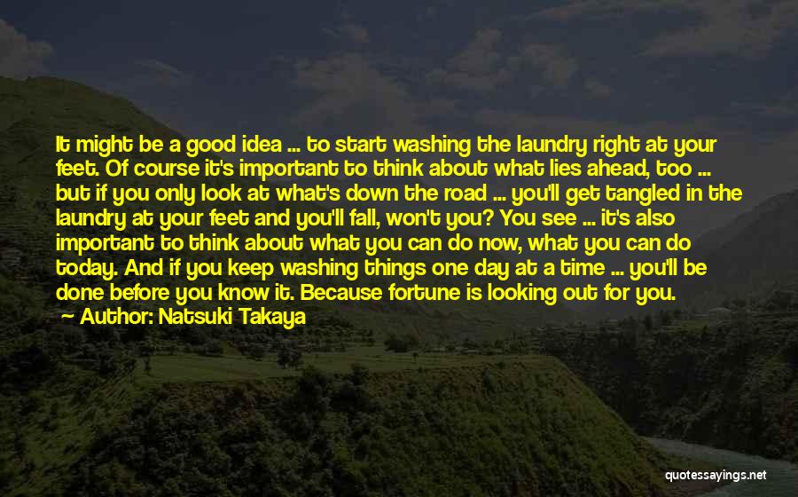 Look For The Good In Things Quotes By Natsuki Takaya