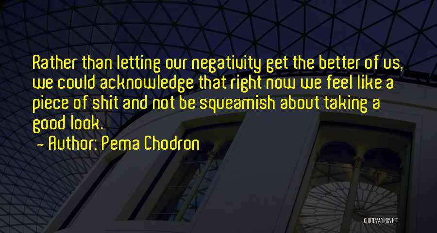 Look Good And Feel Good Quotes By Pema Chodron