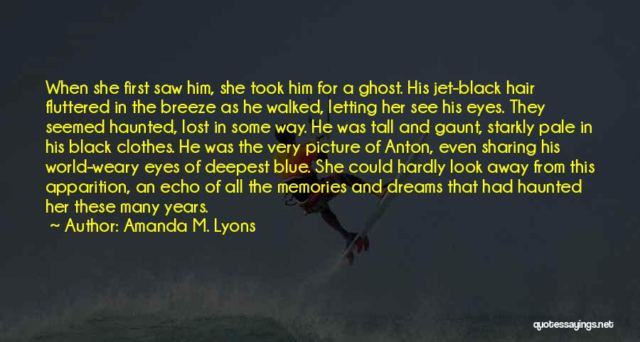 Look In These Eyes Quotes By Amanda M. Lyons