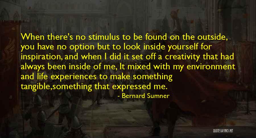 Look Inside Yourself Quotes By Bernard Sumner Look Inside Yourself Quotes By Bernard Sumner