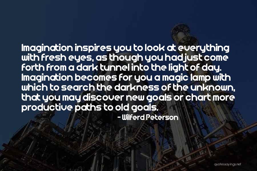 Look Into The Light Quotes By Wilferd Peterson