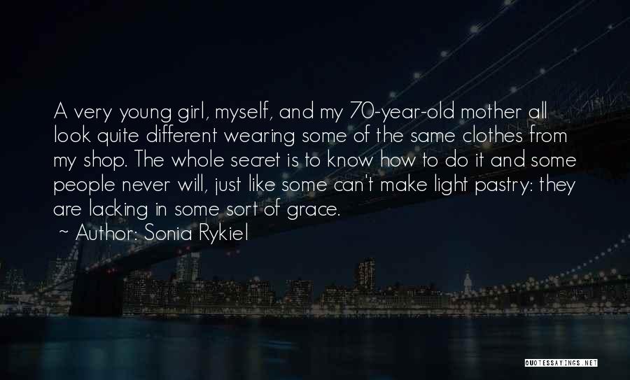 Look Like A Girl Quotes By Sonia Rykiel