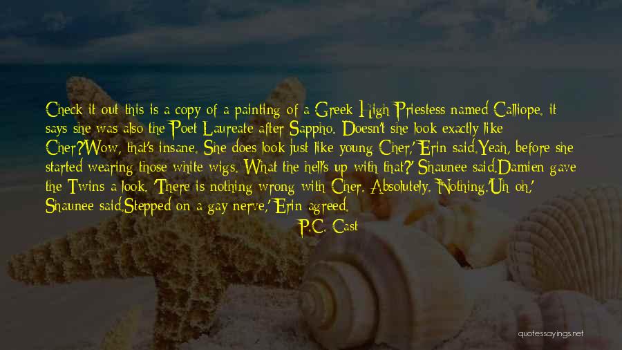 Look Like Twins Quotes By P.C. Cast Look Like Twins Quotes By P.C. Cast