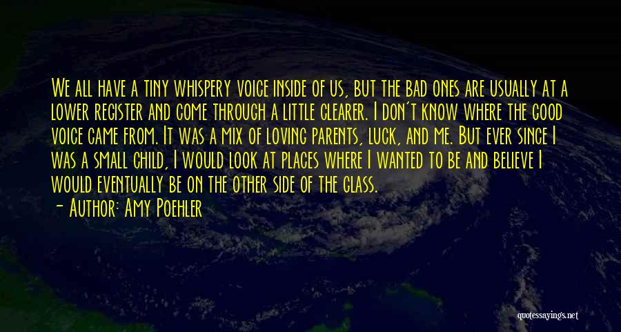 Look On The Inside Quotes By Amy Poehler