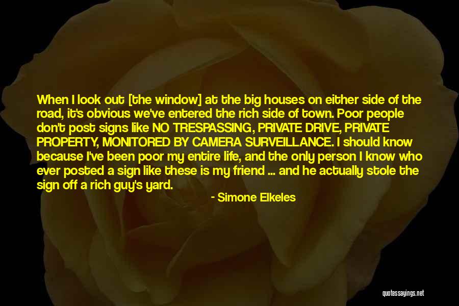 Look Out The Window Quotes By Simone Elkeles