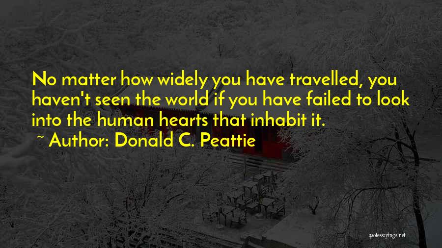Look Quotes By Donald C. Peattie