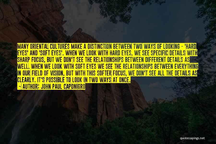 Look Sharp Quotes By John Paul Caponigro