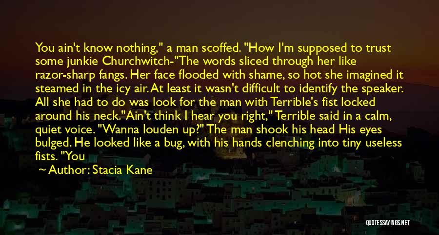 Look Sharp Quotes By Stacia Kane