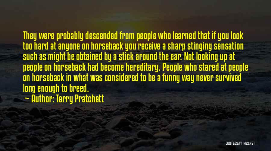 Look Sharp Quotes By Terry Pratchett