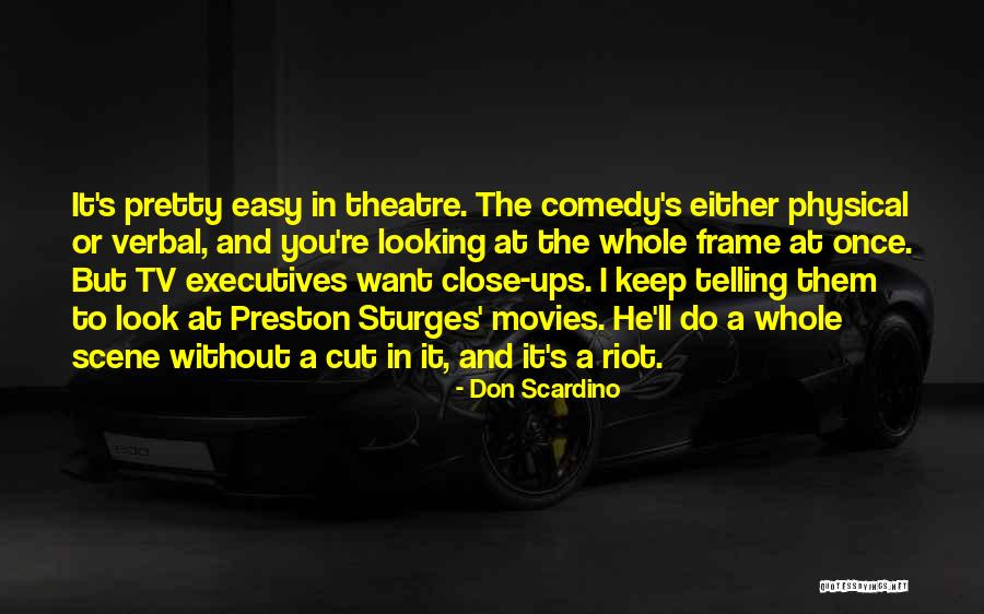 Look Theatre Quotes By Don Scardino Look Theatre Quotes By Don Scardino