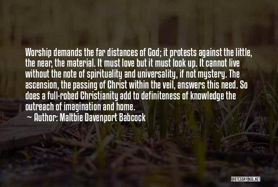 Look To God For Answers Quotes By Maltbie Davenport Babcock