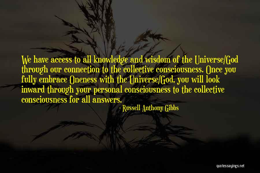 Look To God For Answers Quotes By Russell Anthony Gibbs