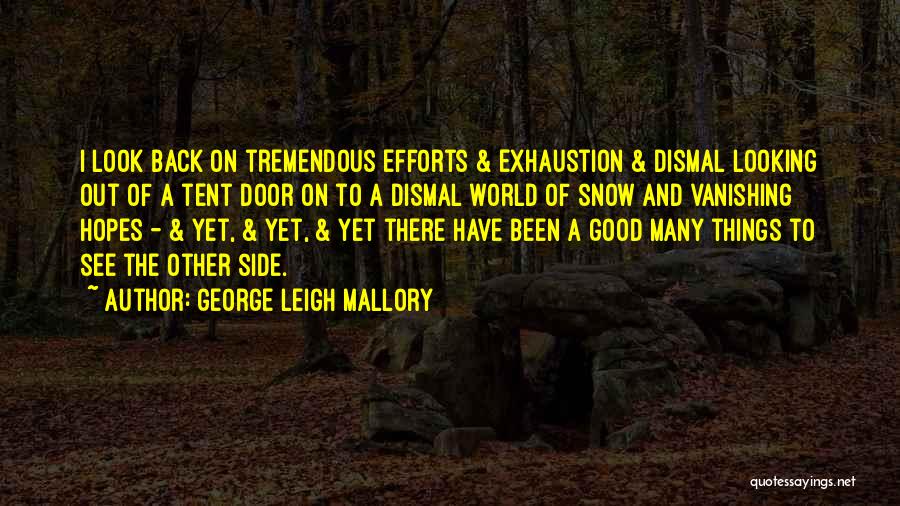 Look To The Other Side Quotes By George Leigh Mallory