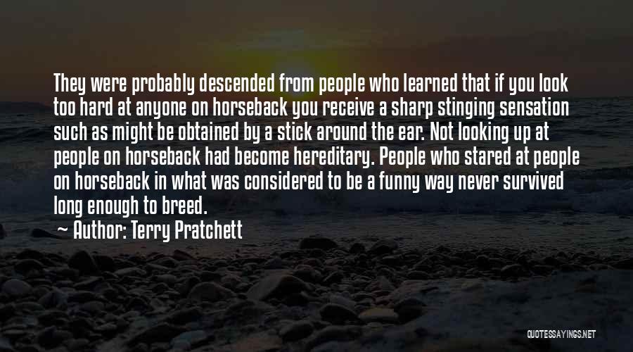 Look Up Funny Quotes By Terry Pratchett