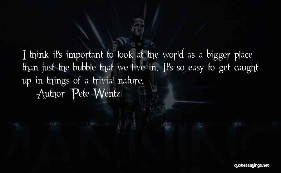 Look Up Nature Quotes By Pete Wentz