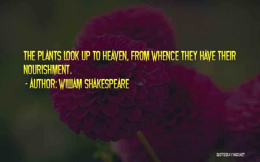 Look Up To Heaven Quotes By William Shakespeare