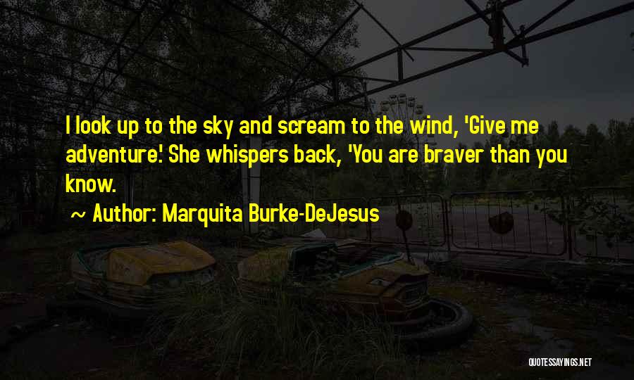 Look Up To The Sky Quotes By Marquita Burke-DeJesus