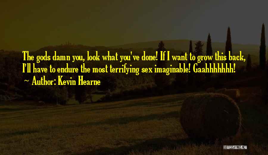 Look What You've Done Quotes By Kevin Hearne