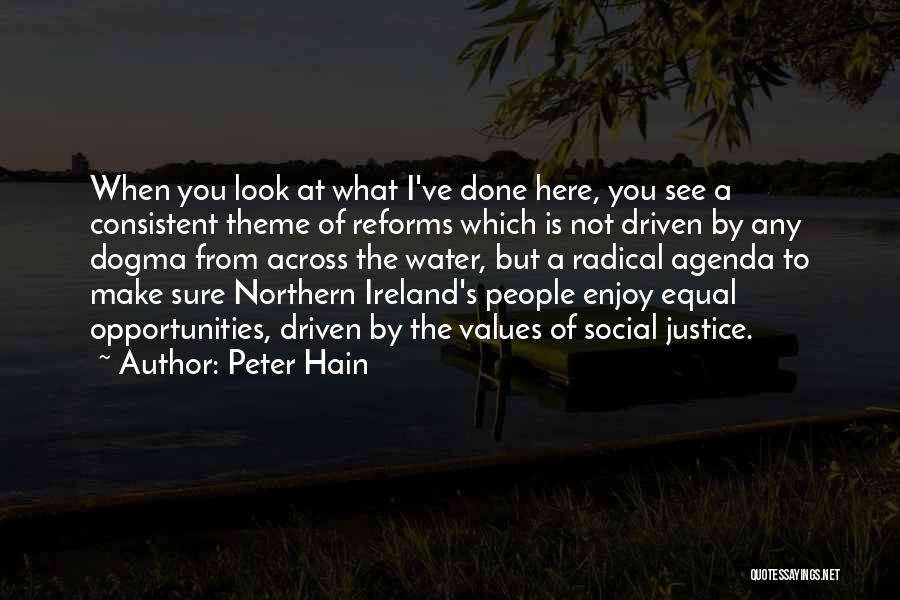 Look What You've Done Quotes By Peter Hain