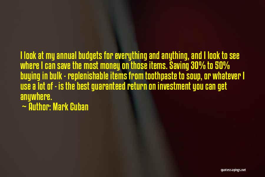 Look Who's 30 Quotes By Mark Cuban